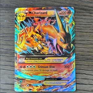Mega Charizard Pokémon Card